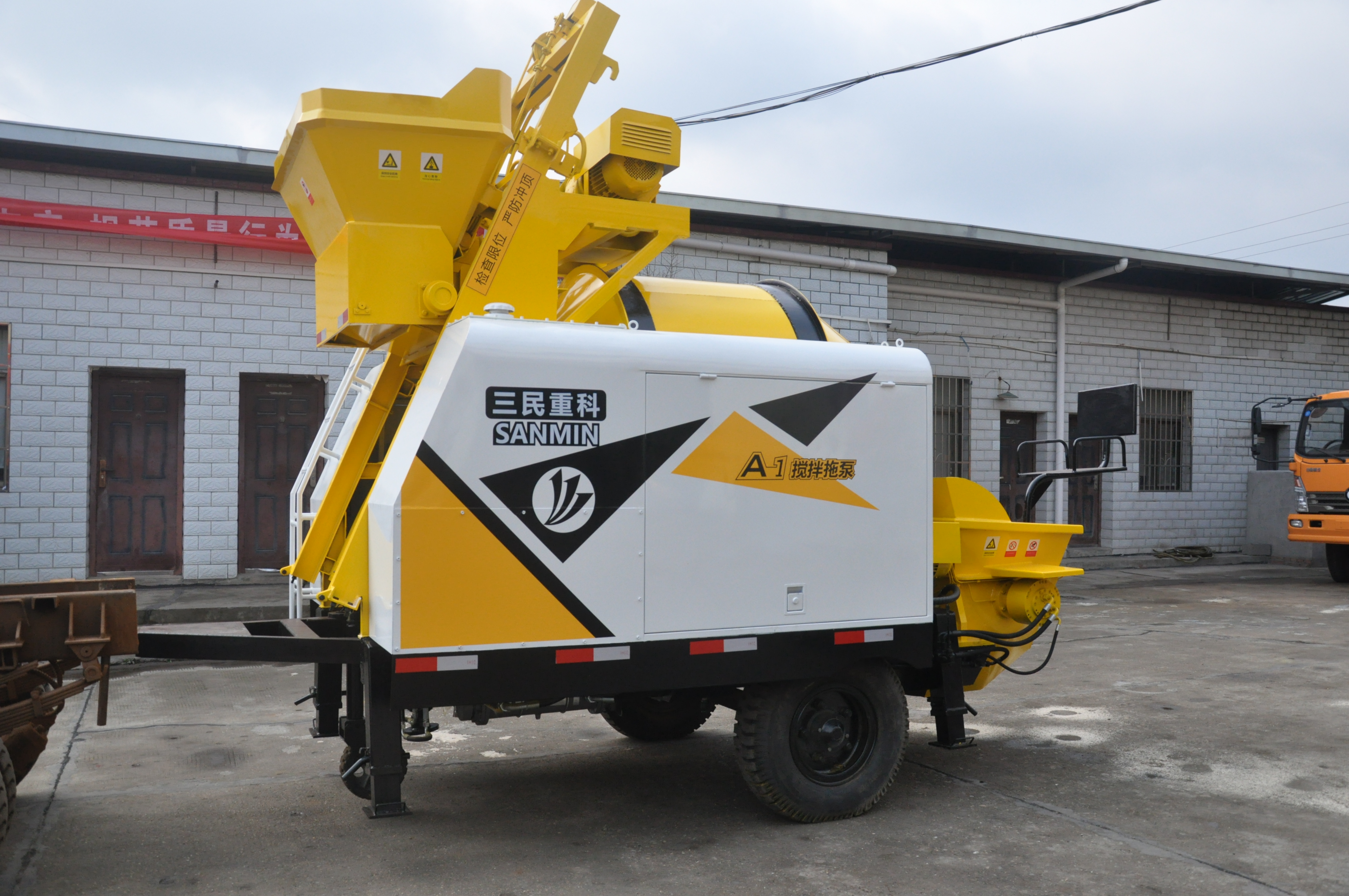 混凝土泵車 混凝土泵車