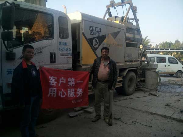 拖泵怎么樣可以變成車載泵？