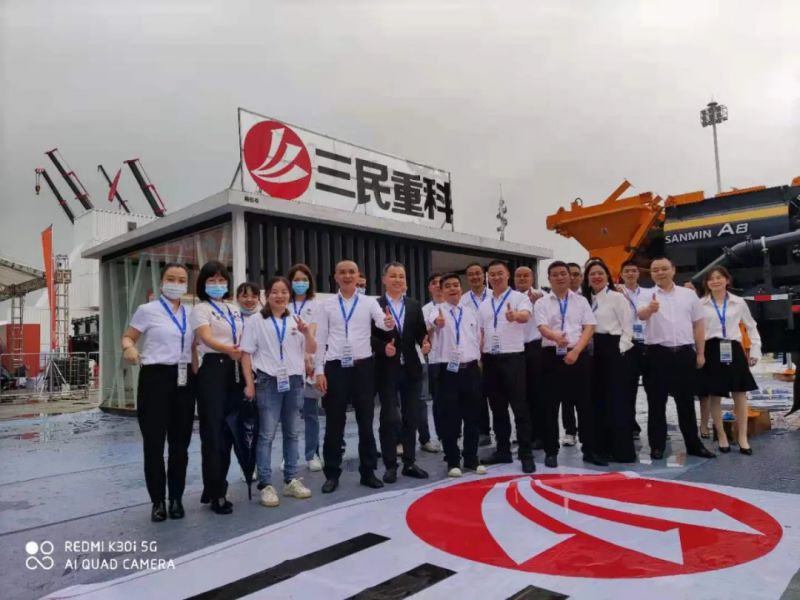 2021·長沙國際工程機(jī)械展，三民重科參展第一天